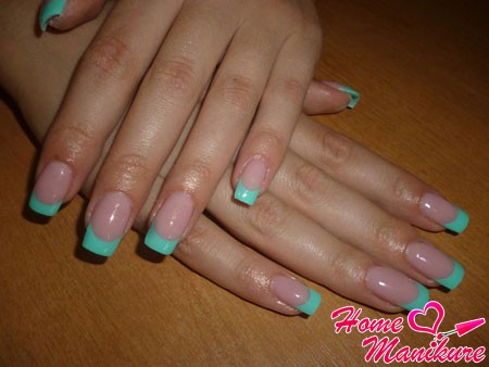 biały manicure biały francuski manicure