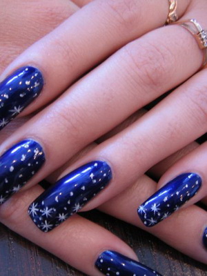 biały manicure biały manicure