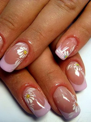 biały manicure biały manicure