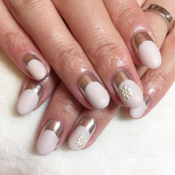 białe paznokcie manicure biały manicure