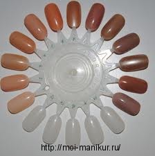 típusú manikűr meztelen manikűr