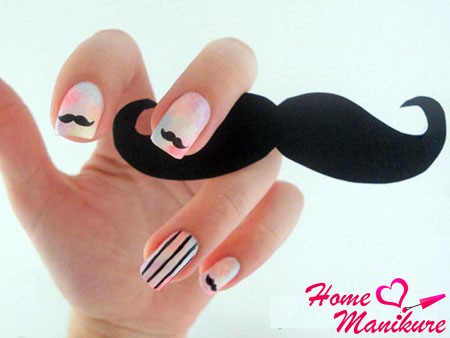 oryginalny manicure zdobienie paznokci fajne zrób to sam warunki w domu oryginalny manicure