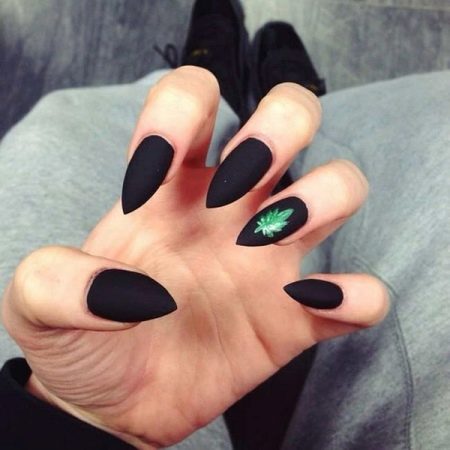 manicure matowy manicure matowy