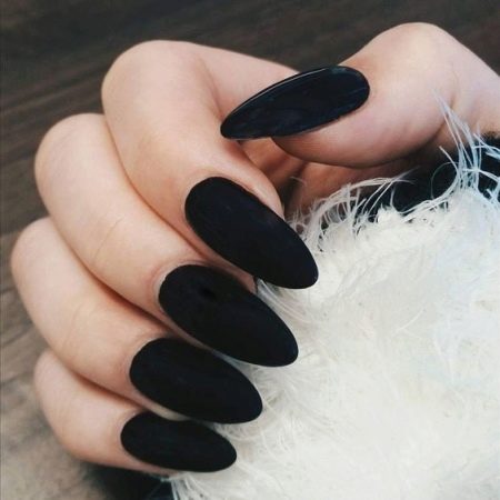 manicure matowy manicure matowy