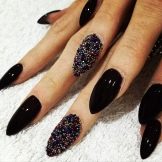 manicure matowy manicure matowy