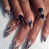 manicure matowy manicure matowy