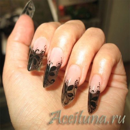 manicure matowy manicure matowy