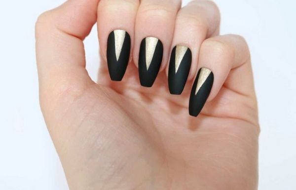 manicure matowy manicure matowy