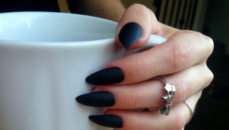 manicure matowy manicure matowy