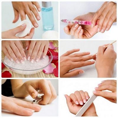 cięcie manicure cięcie manicure