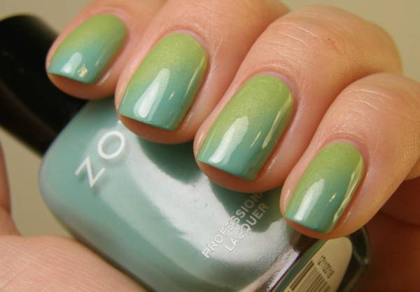 turkusowy manicure turkusowy manicure