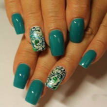 manicure czarno-biały manicure czarno-biały