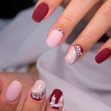 biały manicure biały manicure
