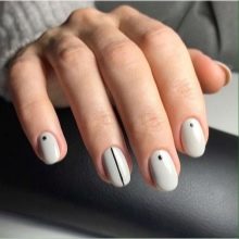 biały lakier żelowy do manicure biały manicure