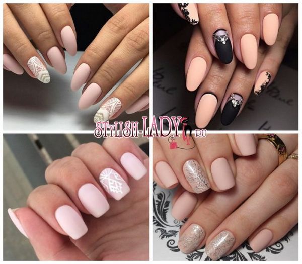 różowy manicure manicure