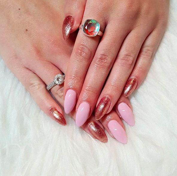 złoty manicure złoty manicure