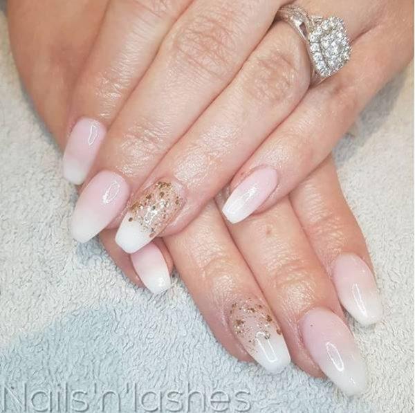 złoty manicure złoty manicure