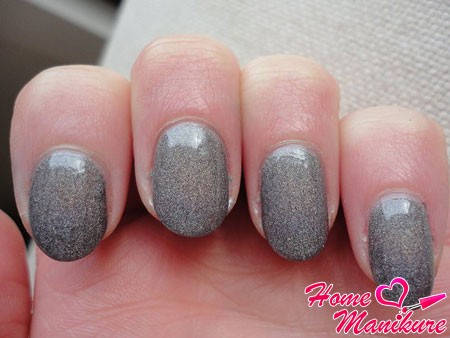 szary lakier do paznokci paznokcie manicure projekt zdjęcie wideo turkusowy manicure