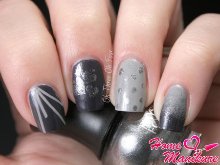 szary lakier do paznokci paznokcie manicure projekt zdjęcie wideo szary lakier do paznokci paznokcie manicure projekt zdjęcie wideo