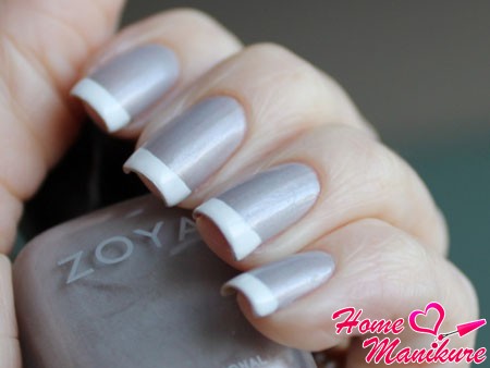 szary lakier do paznokci paznokcie manicure projekt zdjęcie wideo turkusowy manicure