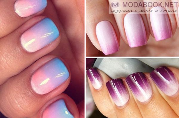 manicure paznokcie design moda zdjęcie francuski ombre efekt tłoczenia ręcznie malowany manicure paznokcie design moda zdjęcie francuski ombre efekt tłoczenia ręcznie malowany
