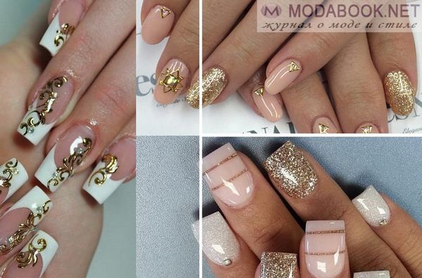 manicure paznokcie design moda zdjęcie francuski ombre efekt tłoczenia ręcznie malowany rodzaje manicure