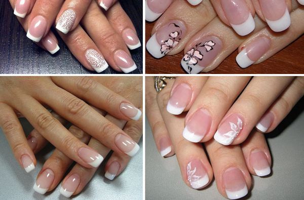 rodzaje manicure manicure paznokcie design moda zdjęcie francuski ombre efekt tłoczenia ręcznie malowany