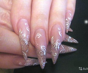 biały manicure biały manicure