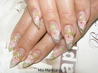 manicure ślubny panna młoda projekt ślubu do manicure