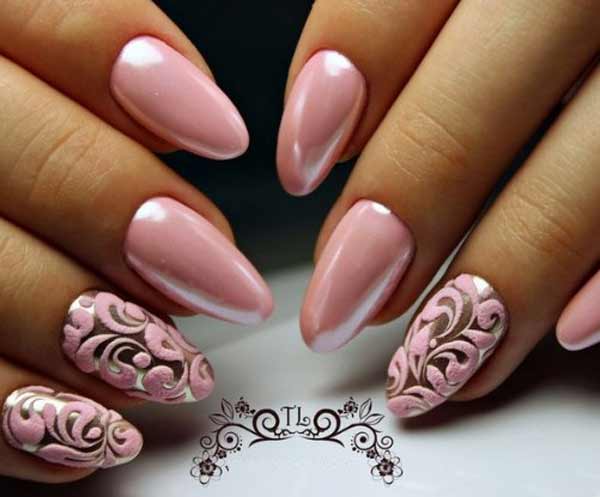 biały manicure biały manicure