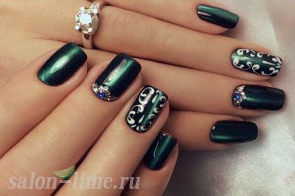 złoty manicure złoty manicure