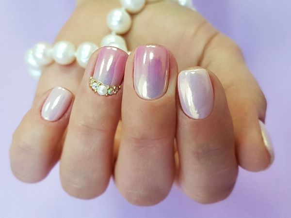 biały manicure biały manicure