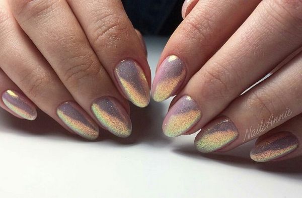 biały manicure z przetarciem biały manicure