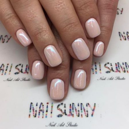 biały manicure biały manicure z przetarciem