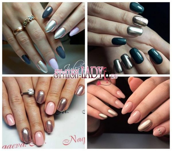 manicure manicure perłowy