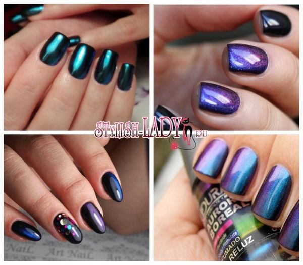 manicure manicure perłowy