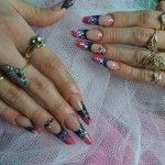 złoty manicure złoty manicure