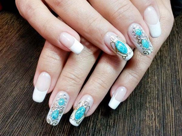złoty manicure złoty manicure