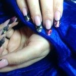 złoty manicure złoty manicure