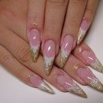 złoty manicure złoty manicure