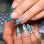 złoty manicure złoty manicure