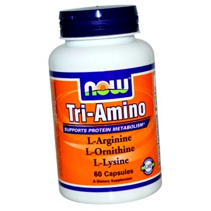 tri-amino-argininornitinlizinkapszulák