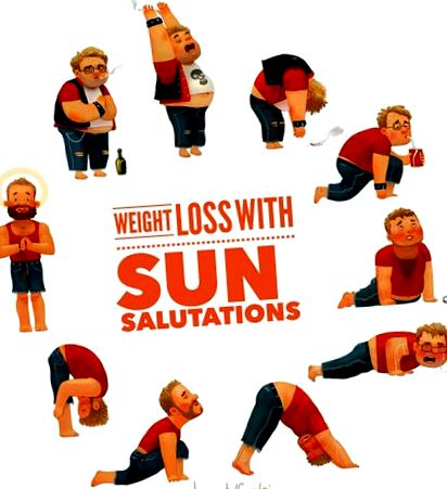 câte salutări soare pentru a pierde în greutate
