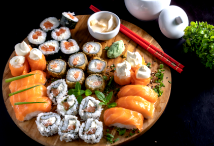 sushi nem jó a fogyáshoz