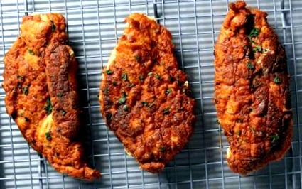 Хрупкави пилешки гърди с паниращо мътеница - доста здравословни рецепти