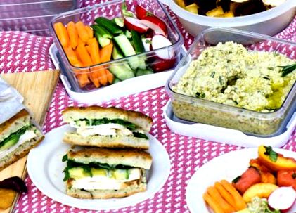 Лесни идеи за храна за пикник в края на лятото и есента - Лимонова мащерка  и джинджифил