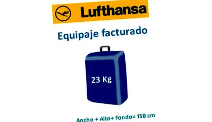A Lufthansa poggyászmérései; Bőröndök 【2021】
