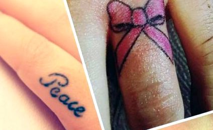 Tatuaj cu degetul 40 de idei de tatuaje pe degete care ne inspiră
