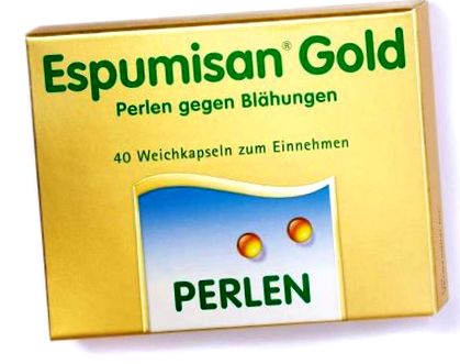 Espumisan arany gyöngyök a puffadás ellen 40 db vásároljon Volksversand  postai gyógyszertárat