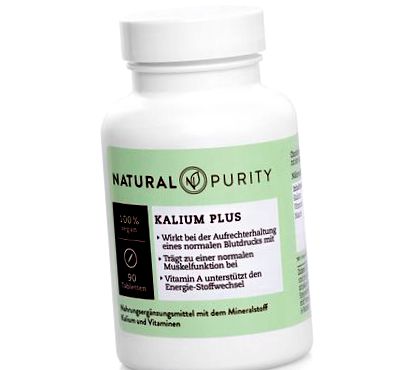 Kálium Plus - niacinnal; A-vitamin - étrend-kiegészítő - Verisana